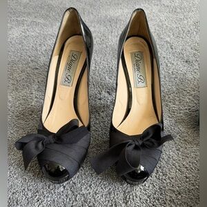 N - Diane B, Black Heels Size 38 1/2